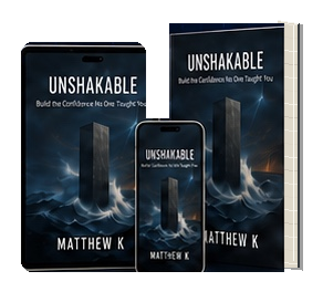 Unshakable hardcover, iPad and iPhone mockup